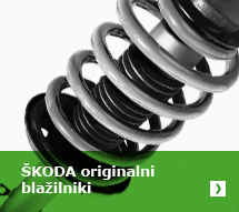 Škoda originalni blažilniki