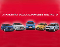 Atraktivna vozila iz ponudbe Weltauto